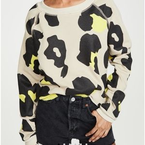Wildfox Jumbo Leopard Sweatshirt